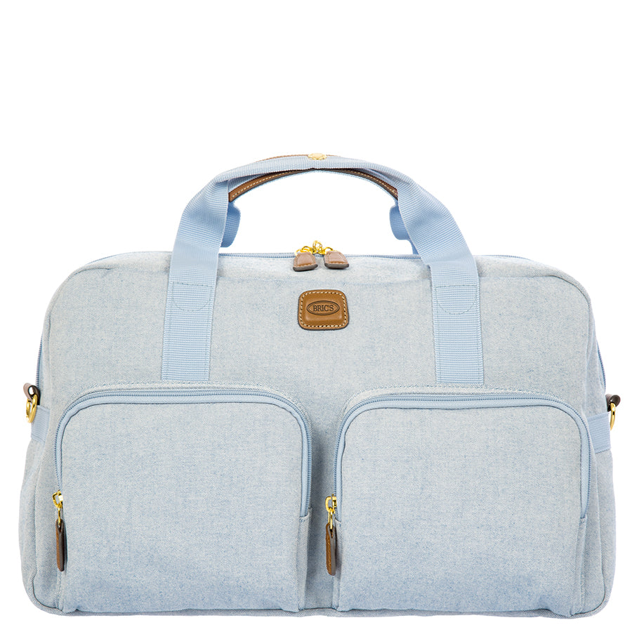 Volterra Trama Carry-On + Holdall Bundle in Ocean - Image 4